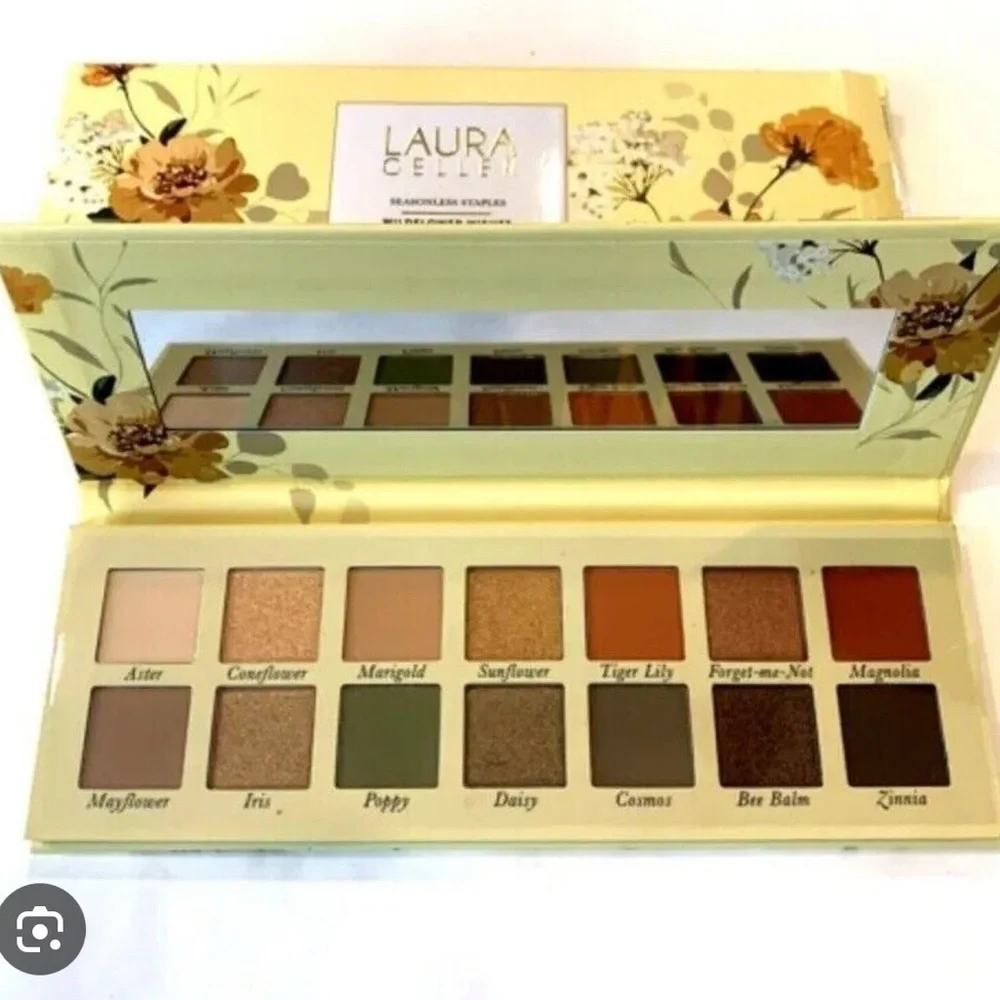 Laura Geller Wildflower Wishes Multi Finish Eyeshadows shimmering suede, velvety